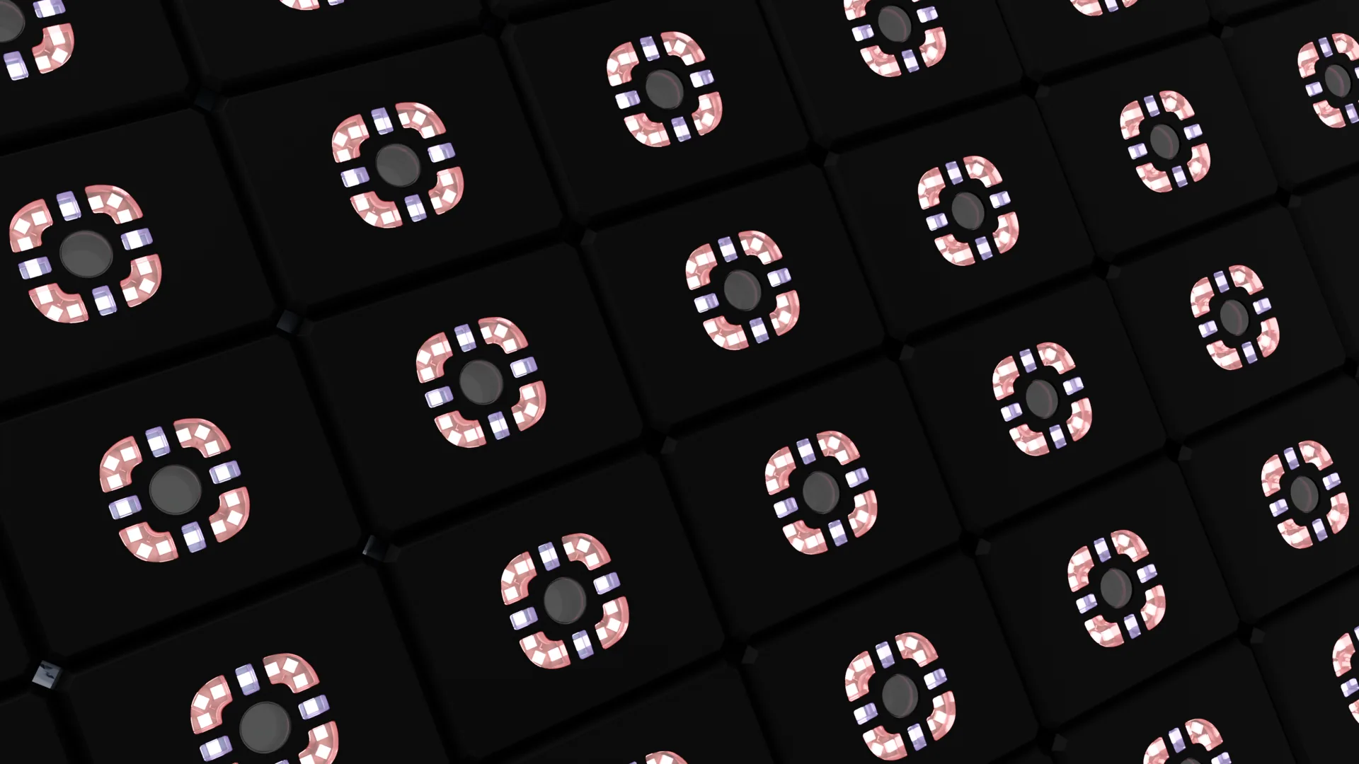Production array of Helios cameras
